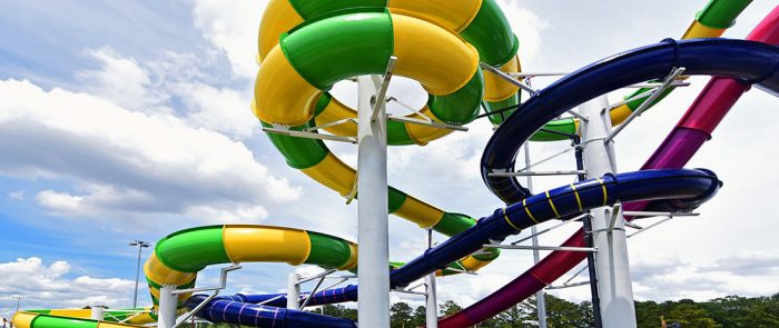 The Twister Slides : Welcome To Water World